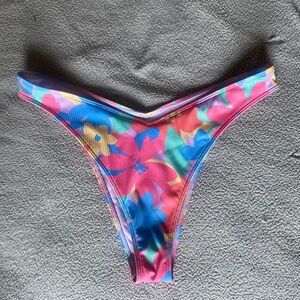 Hollister Cheeky Floral Bikini Bottom